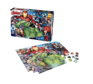 PUZZLE 3D LENTICULAR 100 PZAS AVENGERS 23X33CM COD VAV03449 - Imagen 2