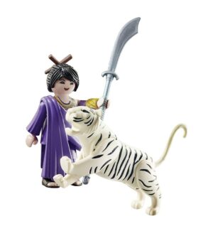 PLAYMOBIL LUCHADOR ASIATICO CON TIGRE COD 70382 - Imagen 2