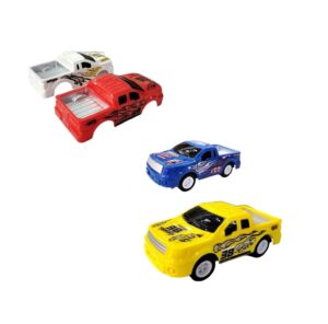 PISTA DE AUTO GRANDE C/ 2 CAMIONETAS Y CARCASAS COD 589-40A - Imagen 3