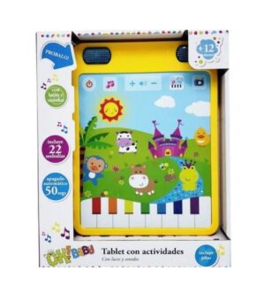 OK BABY TABLET C/ACTIVIDADES LUCES SONIDOS COD OKBB0160