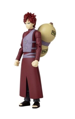 NARUTO FIGURA ANIME HEROES GAARA ARTICULADO 17 CM COD 36906 - Imagen 4