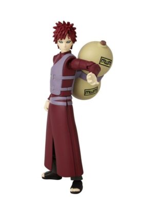 NARUTO FIGURA ANIME HEROES GAARA ARTICULADO 17 CM COD 36906 - Imagen 3