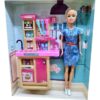 MUÑECA TINY COCINERA Y SU COCINA CON ACCESORIOS COD 53467 JEAN - Imagen 2