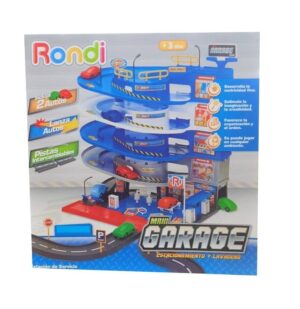 MAXI GARAGE RONDI CON LANZADOR MAS 2 AUTITOS COD 7005