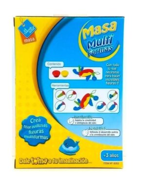 MASAS EL DUENDE AZUL CUCHILLA MULTIFORMAS COD 6353 - Imagen 2