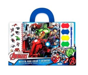 MALETIN CREAR COLOREAR  AVENGERS COD VAV03428