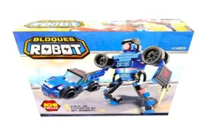 JUEGO DE BLOQUES AUTO ROBOT 106 PIEZAS COD 54406