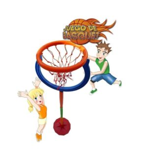 JUEGO DE BASQUET BASKET EN BOLSA JUEGOSOL ORIGINAL COD 39B