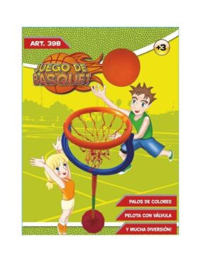 JUEGO DE BASQUET BASKET EN BOLSA JUEGOSOL ORIGINAL COD 39B - Imagen 3