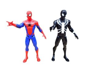 FIGURAS X 2 SPIDERMAN Y SPIDERMAN NEGRO COD 54495 - Imagen 2