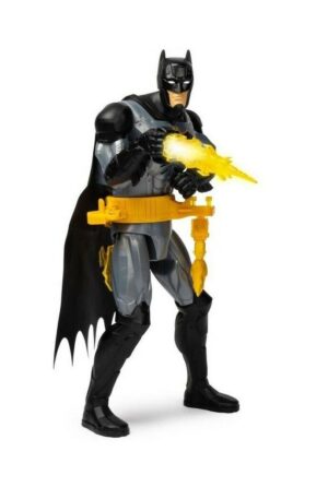 FIGURA BATMAN DELUXE ARTICULADA 31 CM ORIGINAL VR2 67809 BATMAN GRIS CON NEGRO - Imagen 3