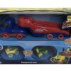 DISNEY TRANSPORTADOR C/2 AUTOS FRICCION LUZ SONIDOS COD 2021 - Imagen 2