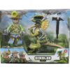 MUÑECO CIXBLOC SETJURASIC AVENTURA COD IK0566 DILOPHOSAURUS