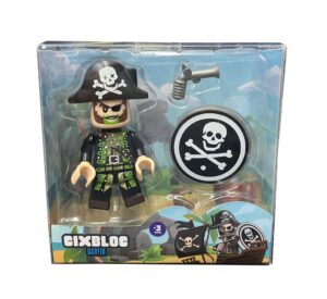 MUÑECO CIXBLOC SET PIRATA CON ACCESORIOS COD IK0565 SET 3