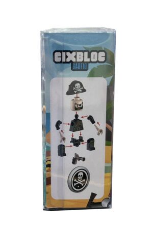 MUÑECO CIXBLOC SET PIRATA CON ACCESORIOS COD IK0565 SET 3 - Imagen 2