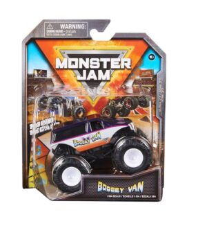 MONSTER JAM VEHICULO DIE CAST METAL VR3 58701 BOOGEY VAN