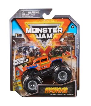 MONSTER JAM VEHICULO DIE CAST METAL VR4 58701 AVENGER
