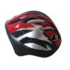 CASCO PROTECTOR DE LUJO PARA BICICLETA VR2 AN323 ROJO NEGRO Y GRIS