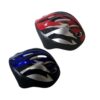 CASCO PROTECTOR DE LUJO PARA BICICLETA VR2 AN323 ROJO NEGRO Y GRIS - Imagen 2