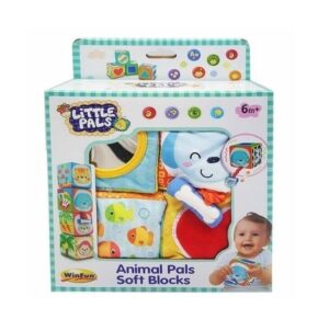 BLOQUES SOFT DE ANIMALITOS Y ACTIVIDADES WINFUN COD 0178-NI