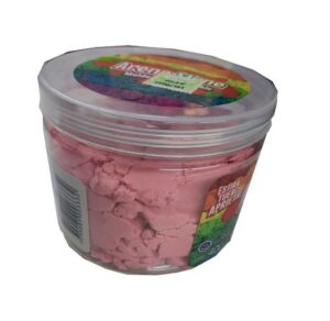 ARENA MAGICA SLIME EN POTE 400 G EL DUENDE AZUL VR3 7548 COLOR ROSA