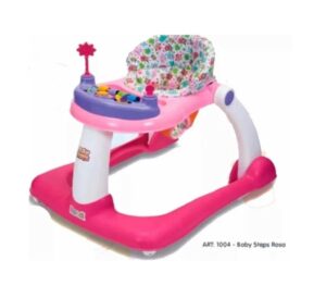 ANDADOR 2 EN 1 BABY STEPS ROSA RONDI COD 1004 - Imagen 2