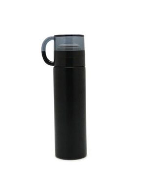 TERMO TRENDY ACERO INOX DOBLE CAPA TAZA 500ML COD16444 NEGRO - Imagen 2