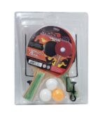 SET PALETAS DE PING PONG PELOTAS Y RED COD AN7700