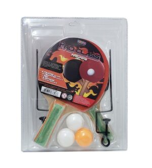 SET PALETAS DE PING PONG PELOTAS Y RED COD AN7700