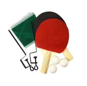 SET PALETAS DE PING PONG PELOTAS Y RED COD AN7700 - Imagen 2
