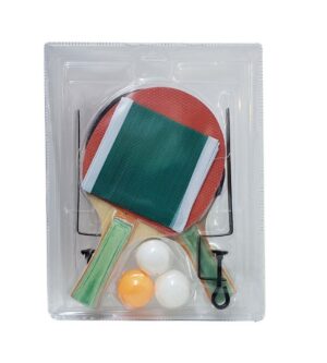 SET PALETAS DE PING PONG PELOTAS Y RED COD AN7700 - Imagen 3