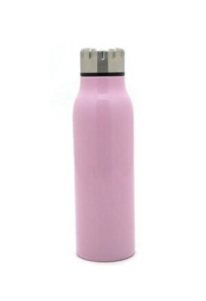 BOTELLA TERMICA TRENDY ACERO DOBLE CAPA INOX  COD 16442 ROSA - Imagen 3