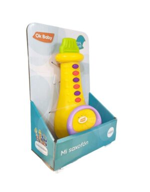 MI SAXOFON MUSICAL CON MORDILLO Y SONIDO COD OKBB0325