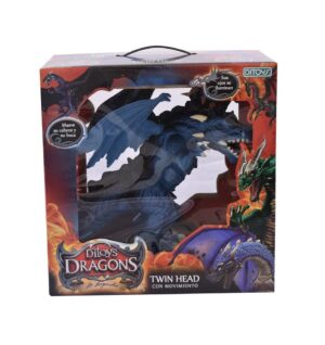 DRAGONS TWIN HEAD 2 CABEZAS SE MUEVE LUCES SONIDOS COD 2123