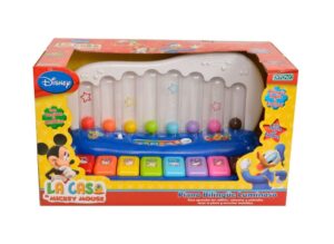 PIANO BILINGUE LUMINOSO LA CASA DE MICKEY MOUSE COD 1829