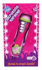 MICROFONO DE MANO KARAOKE MELODIAS EL DUENDE AZUL COD 34564