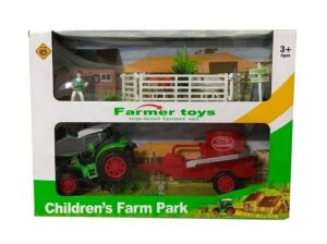 FARMER TOYS SET DE GRANJA CON TRACTOR Y ANIMALES COD 2014-49 - Imagen 3