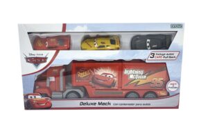 DISNEY CARS CAMION MACK DELUXE A FRICCION AUTOS X 3 COD 2451