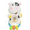 SONAJERO DOLCE BAMBINO ANIMALITOS LUZ Y SONIDO COD 1707 VACA - Imagen 2