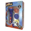 SPIDERMAN LINTERNA MICRO PROYECTOR DITOYS COD 2587 AZUL - Imagen 2