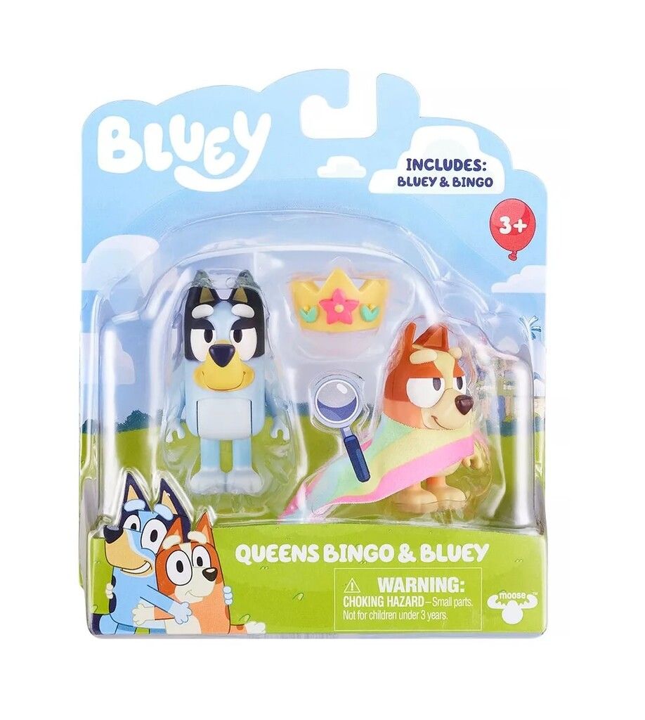 BLUEY FIGURA ARTICULADA BLISTER X 2 COD 13082 BLUEY & BINGO
