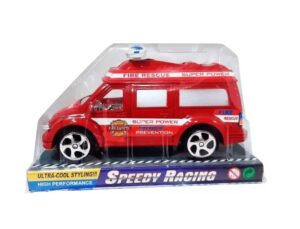 CAMIONETA A FRICCION AMBULANCIA POLICIA BOMBERO COD 2638 BOMB