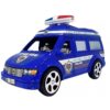CAMIONETA A FRICCION AMBULANCIA POLICIA BOMBERO COD 2638 POLI - Imagen 2