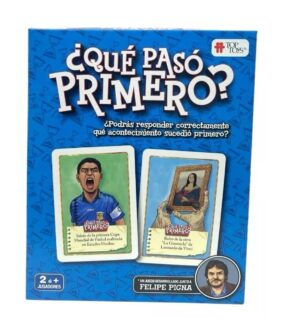 JUEGO DE MESA QUE PASO PRIMERO TOP TOYS COD 102430