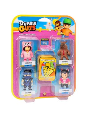 STUMBLE GUYS FIGURA BLISTER X 5 COD SG2040  NINJA