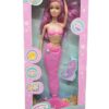 MUÑECA TINY SIRENA FANTASY 34 CM COD 53743 ROSA