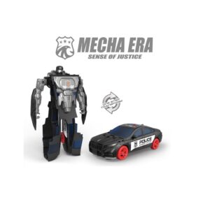 AUTO ROBOT TRANSFORMABLE MECHA ERA COD SUR1063 AZUL BLANCO - Imagen 2