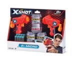 X-SHOT EXCEL PISTOLA X 2 DARDOS Y TACHOS 24 MTS COD 01160