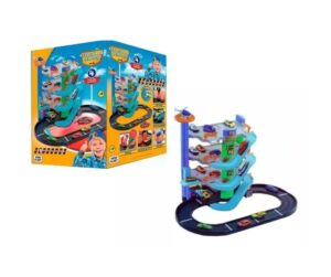 NEW PLAST ESTACION DE SERVICIO 4 NIVELES CON PISTA COD 10630 - Imagen 3