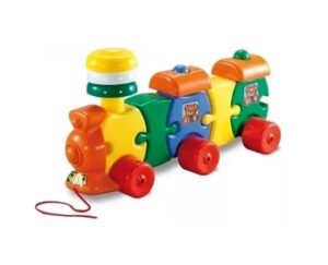 NEW PLAST LOCOMOTORA CLAU ALI ENCASTRE ARRASTRE COD 20110 - Imagen 2
